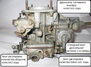 Регулировка карбюратора